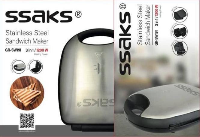 ساندویچ ساز ساکس مدل GR-SW191
