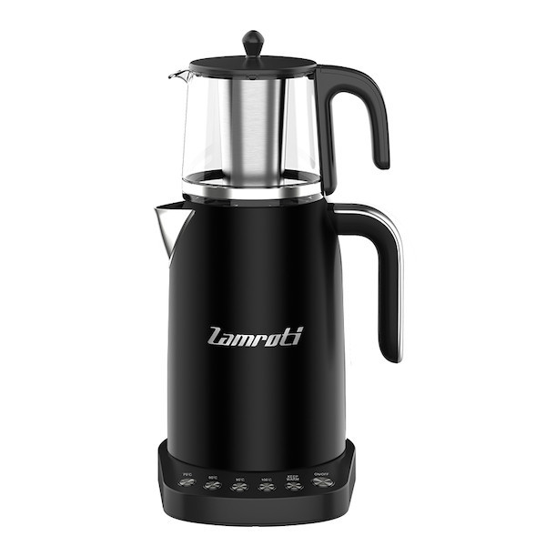 چای ساز زامروتی مشکی مات مدل ۱۰۰۶۰